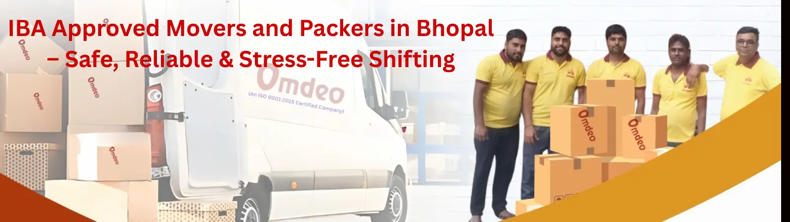 IBA Approved Movers and Packers in Bhopal | Omdeo